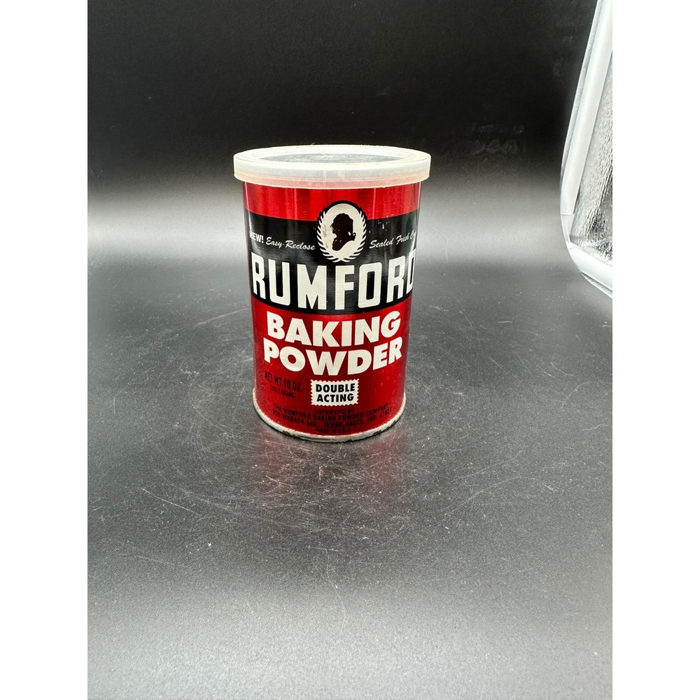 Vintage‎ Rumford Baking Powder Tin